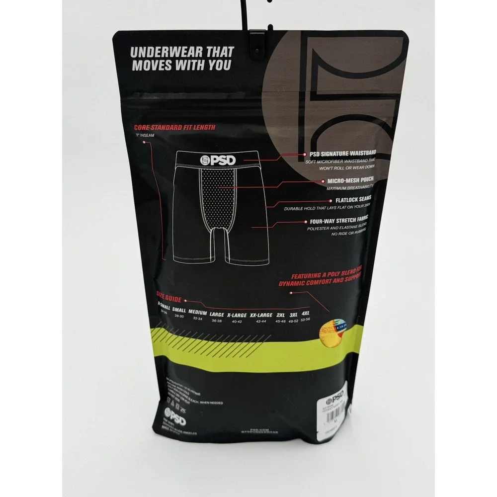 Size M - PSD Hotshot Money 3-Pack Boxer Briefs Underwear Core Standard 324180248
